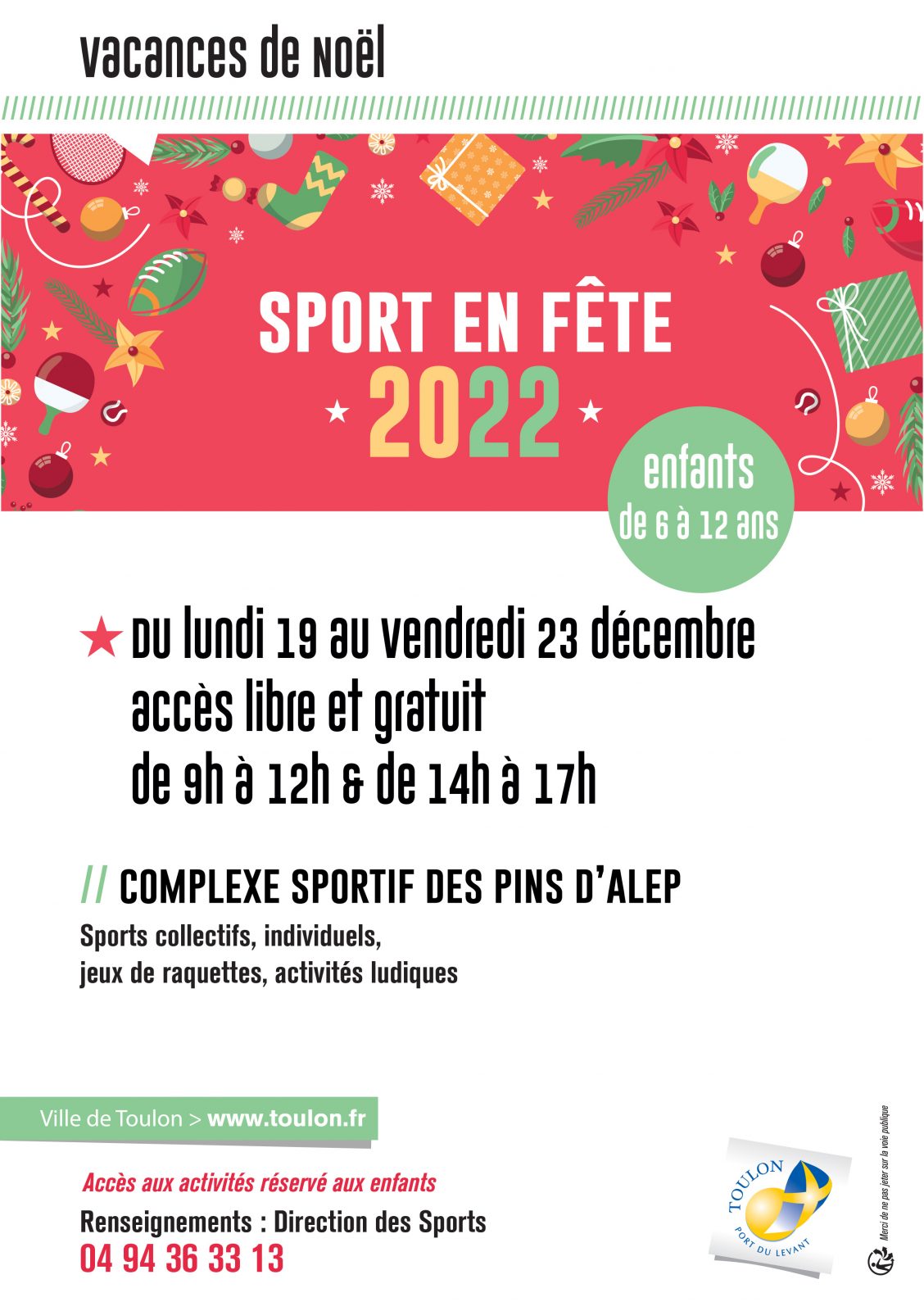 Jeune public – Sport en fête 2022 à Toulon - 0