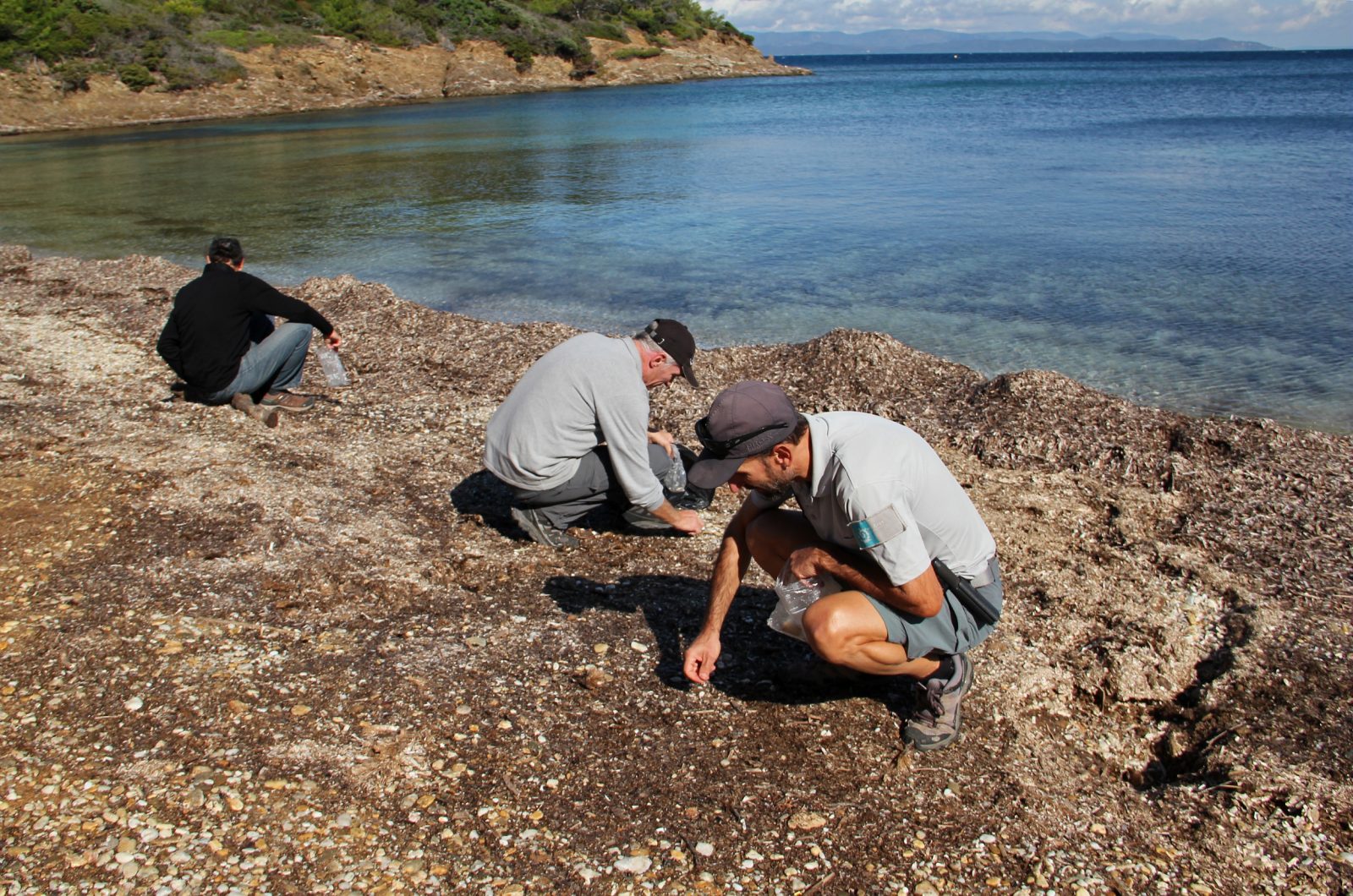 Nettoyage des plages à Port-Cros à Hyères - 1