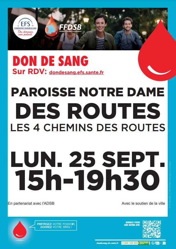 Collecte de sang Paroisse ND des Routes à Toulon - 0