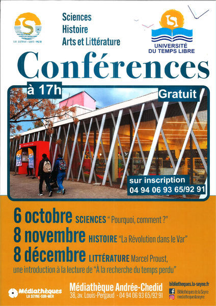 Conférence de l’Université du Temps Libre à La Seyne-sur-Mer - 0