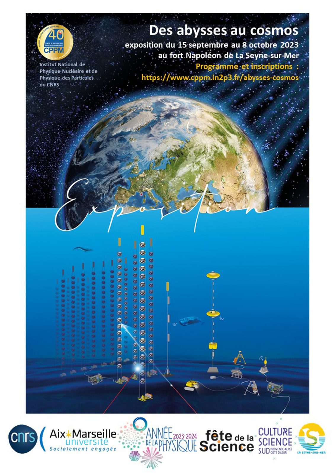 Exposition 20 ans d’exploration sous-marine « Des Abysses au Cosmos » à La Seyne-sur-Mer - 0
