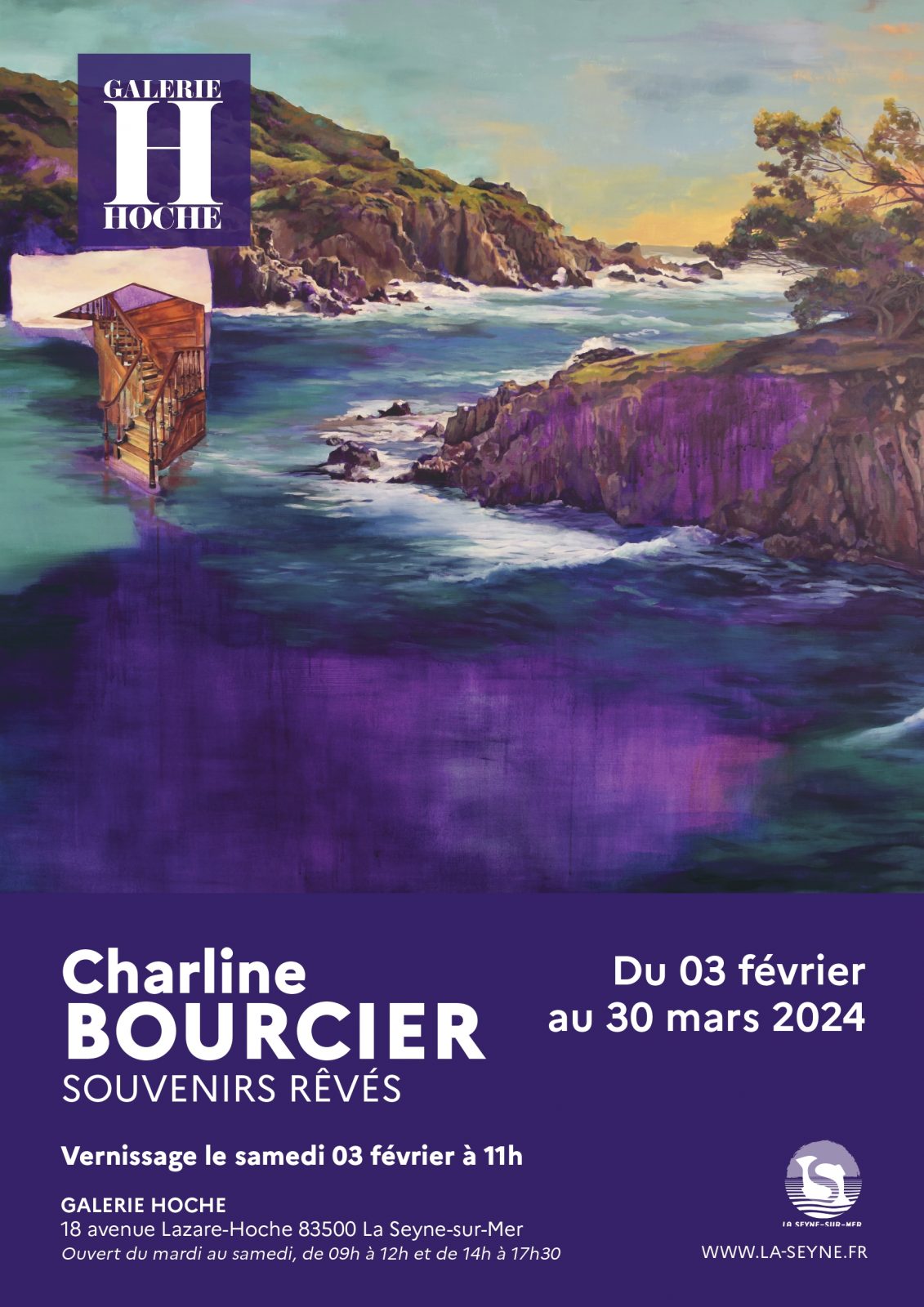 Exposition  » Souvenirs rêvés » de Charline Bourcier à La Seyne-sur-Mer - 0