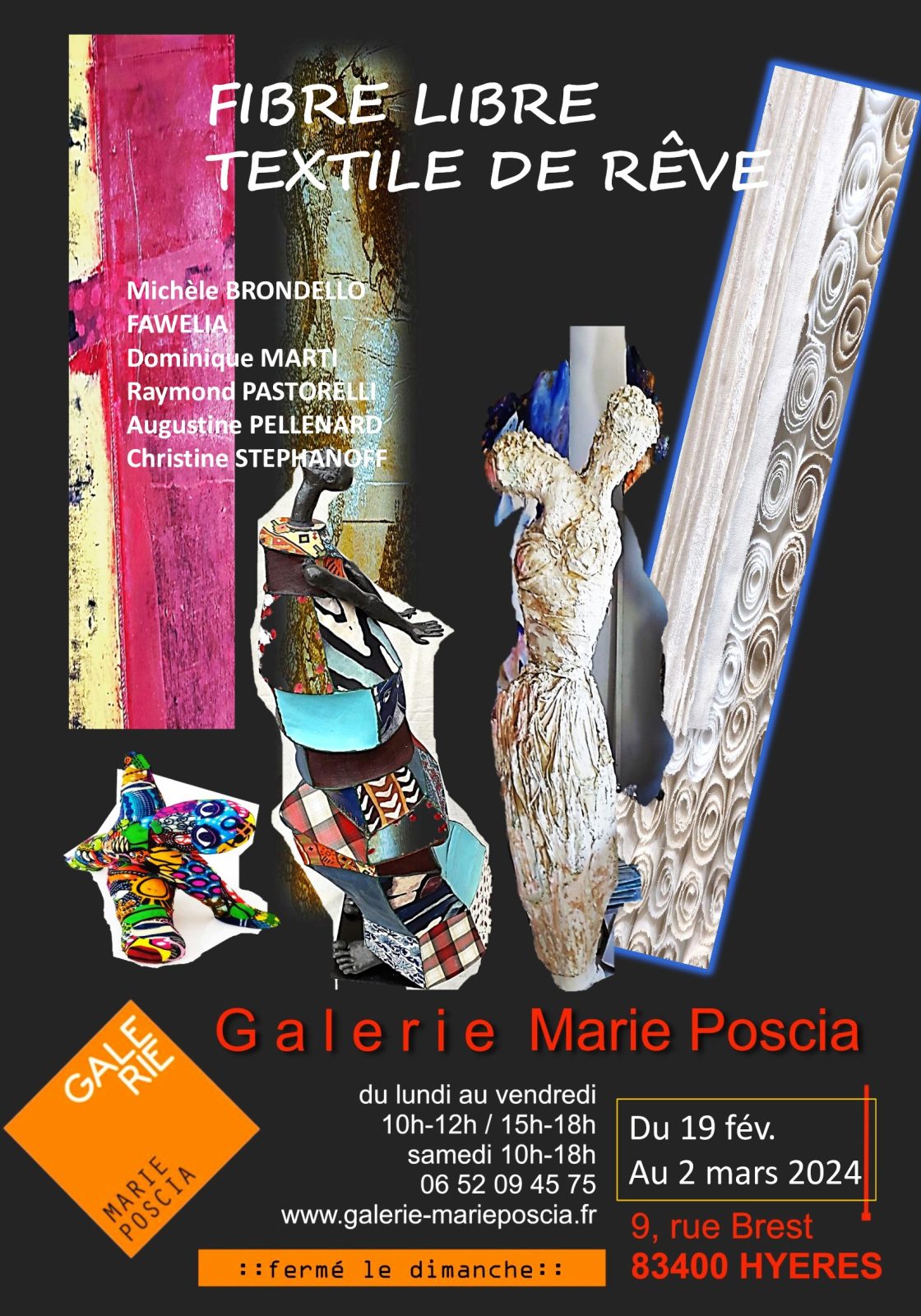 Exposition galerie Marie Poscia à Hyères - 0