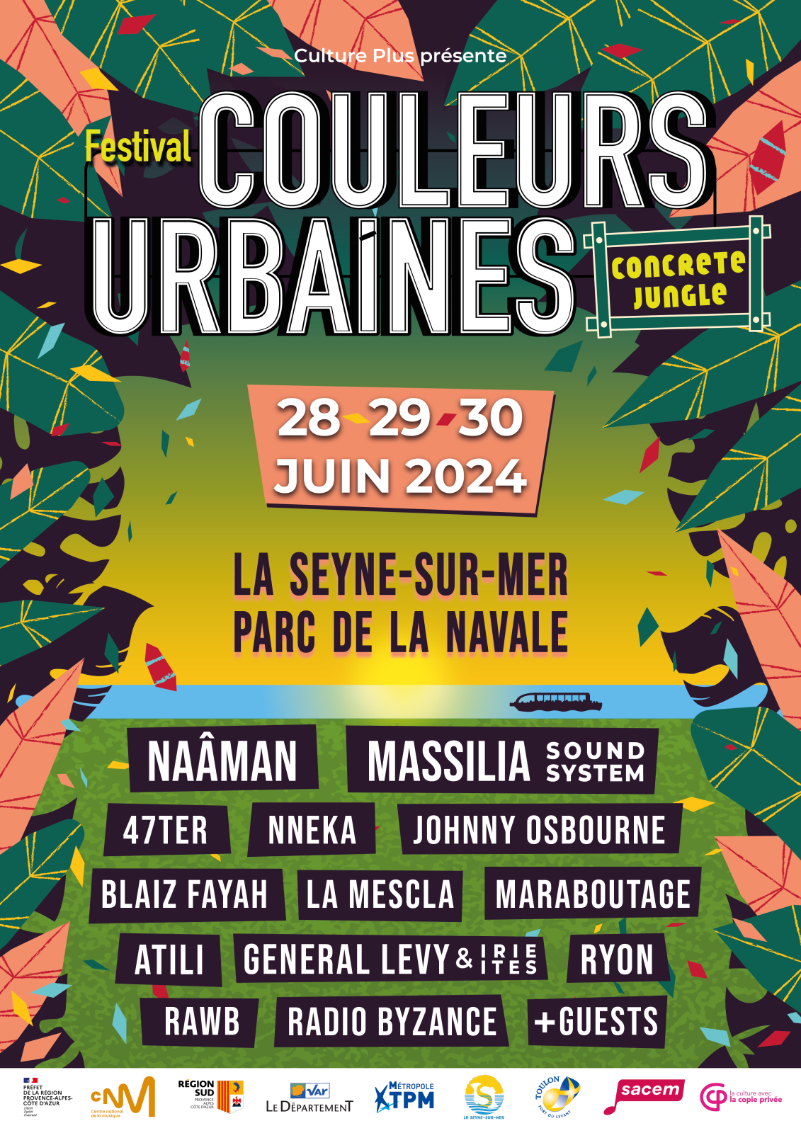 Festival Couleurs Urbaines : Jungle édition à La Seyne-sur-Mer - 0